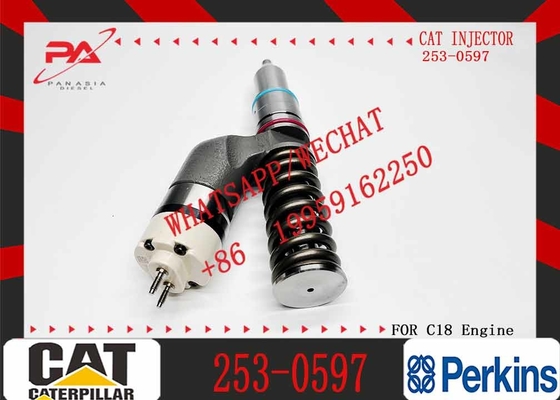 Excavator Injector 10R7231 10R-7231 2530597 253-0597 for C18 Engine Parts Diesel Nozzle Assembly
