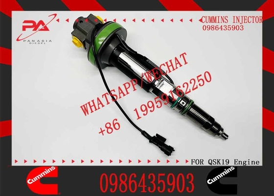 Fuel Injector 0986435903 For Cummins QSK19 QSK38 QSK60