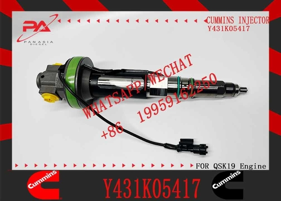 Y431K05417 QSK19 Diesel Engine Common Rail Fuel Injector Y431K05558 4964171