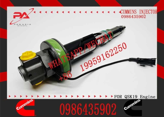 Fuel Injector 0986435902 For Cummins QSK19 QSK38 QSK60