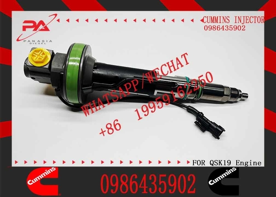 Fuel Injector 0986435902 For Cummins QSK19 QSK38 QSK60