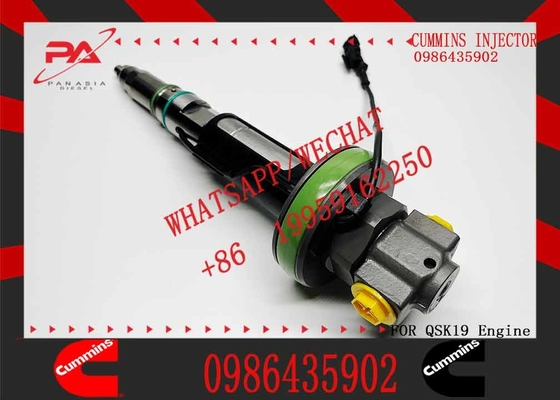 Fuel Injector 0986435902 For Cummins QSK19 QSK38 QSK60