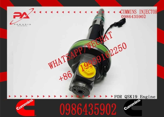 Fuel Injector 0986435902 For Cummins QSK19 QSK38 QSK60