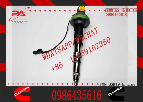 Fuel Injector 0986435616 For Cummins QSK19 QSK38 QSK60