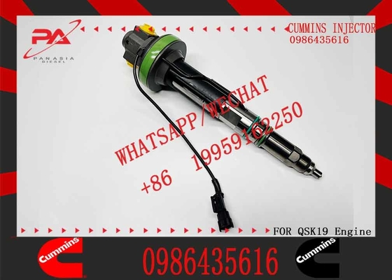 Fuel Injector 0986435616 For Cummins QSK19 QSK38 QSK60