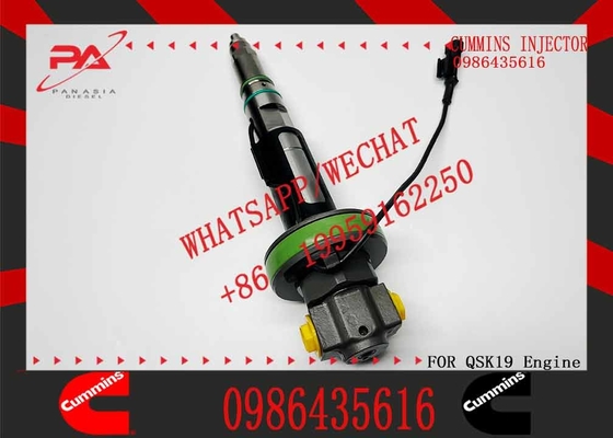 Fuel Injector 0986435616 For Cummins QSK19 QSK38 QSK60