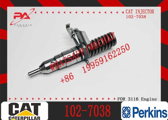 Engine parts common rail injectors 102-7038 1027038 for Caterpillar excavator