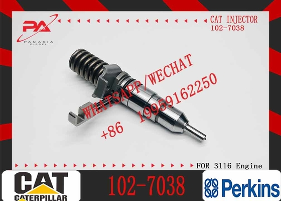 Engine parts common rail injectors 102-7038 1027038 for Caterpillar excavator