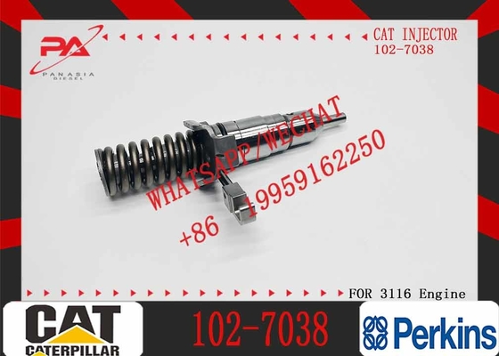 Engine parts common rail injectors 102-7038 1027038 for Caterpillar excavator