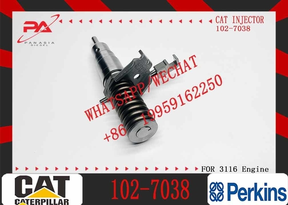 Engine parts common rail injectors 102-7038 1027038 for Caterpillar excavator