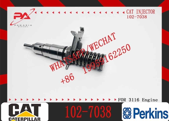 Engine parts common rail injectors 102-7038 1027038 for Caterpillar excavator