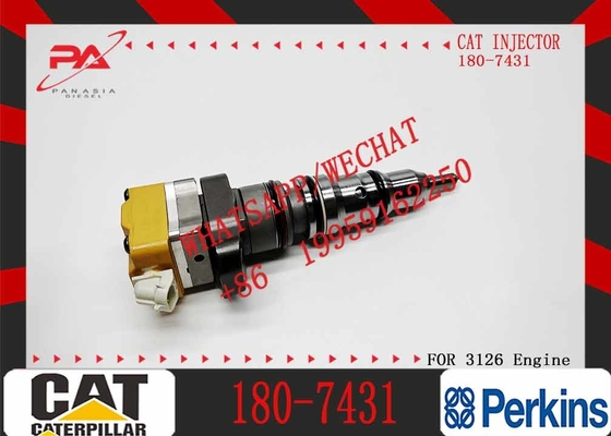 Common rail injector fuel injector 222-5966 135-5459 180-7431 198-6605 for 3216 Excavator 3126E 3126B