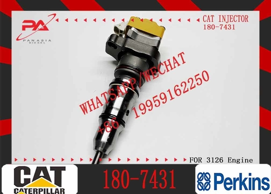 Common rail injector fuel injector 222-5966 135-5459 180-7431 198-6605 for 3216 Excavator 3126E 3126B