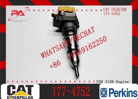 Diesel engine parts 177-4752 fuel Injector CAT 3126B 3126E engine diesel fuel injector 1774752