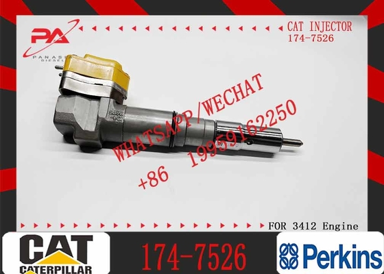 Fuel Injector 174-7526 232-1183 232-1171 232-1175 20R0758 232-1173 232-1168 174-7528 for Caterpillar 3412E 3408E Engine