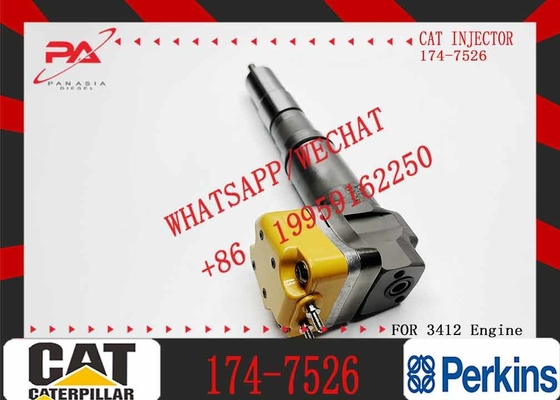Fuel Injector 174-7526 232-1183 232-1171 232-1175 20R0758 232-1173 232-1168 174-7528 for Caterpillar 3412E 3408E Engine