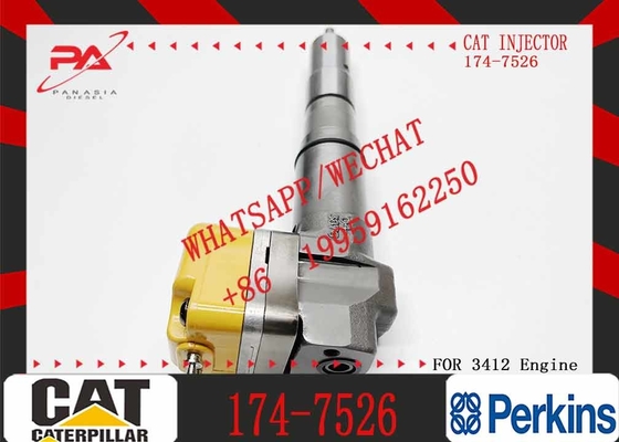 Fuel Injector 174-7526 232-1183 232-1171 232-1175 20R0758 232-1173 232-1168 174-7528 for Caterpillar 3412E 3408E Engine