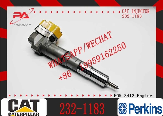 Fuel Injector 10R1266 232-1183 232-1173 For Cat Engine 3412 3412E Excavator Spare Parts