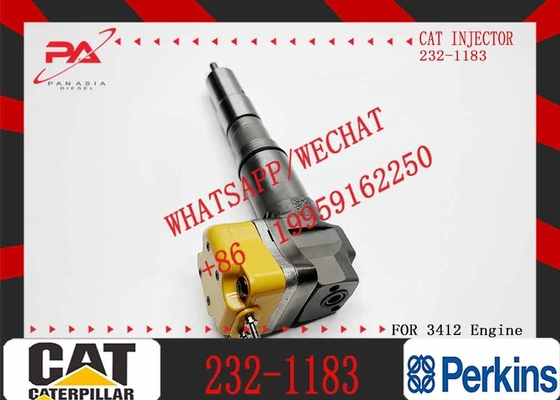 Fuel Injector 10R1266 232-1183 232-1173 For Cat Engine 3412 3412E Excavator Spare Parts