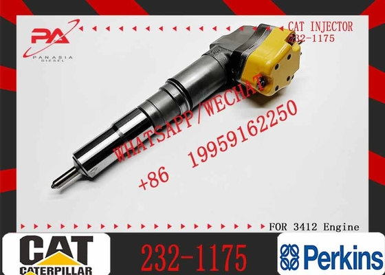 Common rail system spare parts diesel fuel injector 2321175 232-1175 GP Injector for Caterpillar 3408 3412 Engine