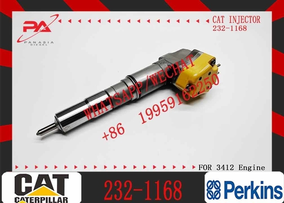 Excavator Diesel Engine Fuel Injector Assembly 232-1173 232-1183 232-1168 for 3408 3412 Engine