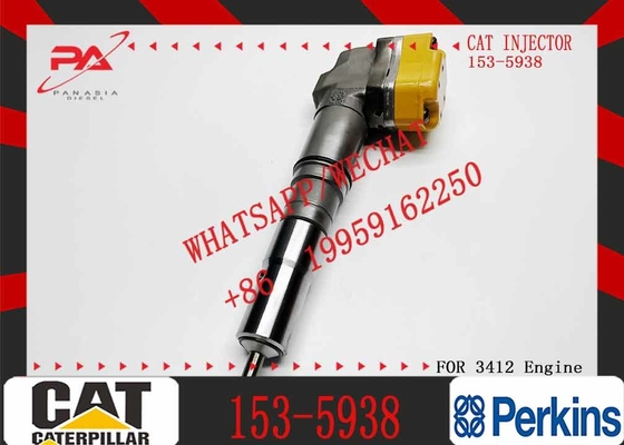 Real Fuel Injector Assembly 153-5938 1535938 For CAT Engine 3126 Series