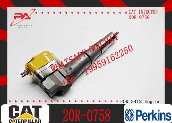 Nine Brand Good Performance high quality Common Rail Injector 20R-0758 For Diesel Engine 20R-0758