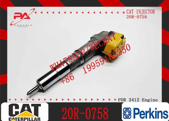 Nine Brand Good Performance high quality Common Rail Injector 20R-0758 For Diesel Engine 20R-0758