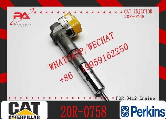 Nine Brand Good Performance high quality Common Rail Injector 20R-0758 For Diesel Engine 20R-0758