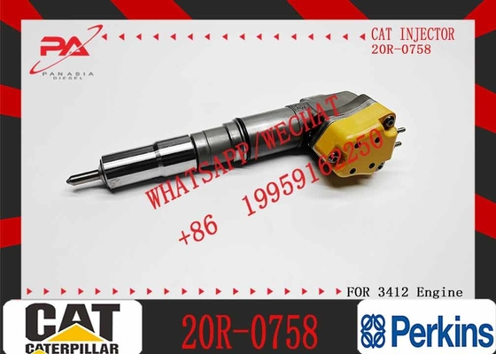 Nine Brand Good Performance high quality Common Rail Injector 20R-0758 For Diesel Engine 20R-0758