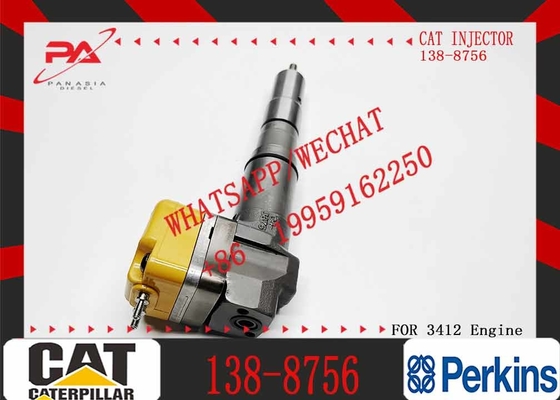 High Quality Excavator Parts Diesel Engine 3412E Fuel Injector 138-8756 For Caterpillar CAT 773D Truck Injector 1388756