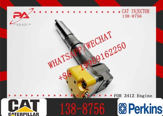High Quality Excavator Parts Diesel Engine 3412E Fuel Injector 138-8756 For Caterpillar CAT 773D Truck Injector 1388756