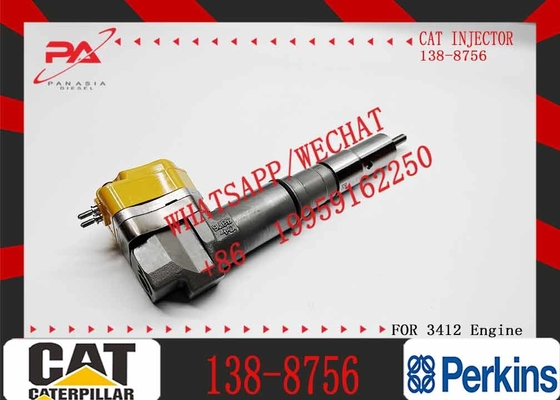 High Quality Excavator Parts Diesel Engine 3412E Fuel Injector 138-8756 For Caterpillar CAT 773D Truck Injector 1388756