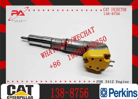 High Quality Excavator Parts Diesel Engine 3412E Fuel Injector 138-8756 For Caterpillar CAT 773D Truck Injector 1388756