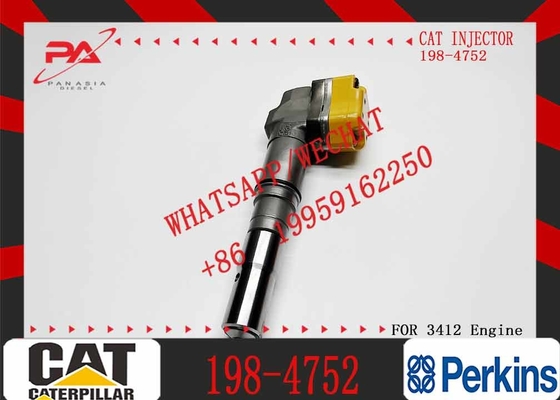 Common Rail injector 191-3005 198-4752 198-6877 20R-4147 Engine Parts Fuel Injectors For CAT Caterpillar 3412 engine