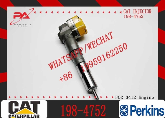 Common Rail injector 191-3005 198-4752 198-6877 20R-4147 Engine Parts Fuel Injectors For CAT Caterpillar 3412 engine