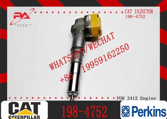 Common Rail injector 191-3005 198-4752 198-6877 20R-4147 Engine Parts Fuel Injectors For CAT Caterpillar 3412 engine