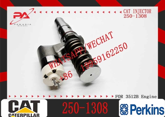 Excavator Spare Parts 3512B Diesel Fuel Injector 250-1308 196-5802 10R-1280