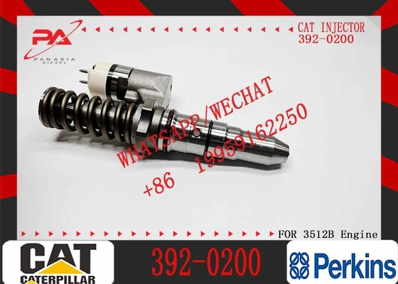 Real Fuel Injector Assembly 392-0200 3920200 For CAT Engine 3512B Series
