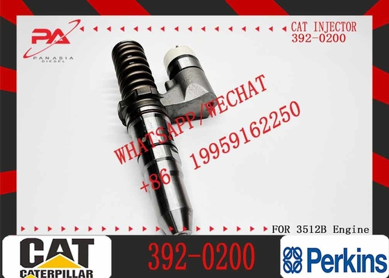 Real Fuel Injector Assembly 392-0200 3920200 For CAT Engine 3512B Series