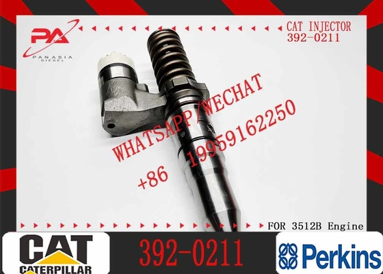 Engine Fuel Injector 3920211 Common rail fuel injector 392-0211 For CAT Excavator 3508 engine