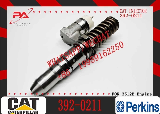 Engine Fuel Injector 3920211 Common rail fuel injector 392-0211 For CAT Excavator 3508 engine