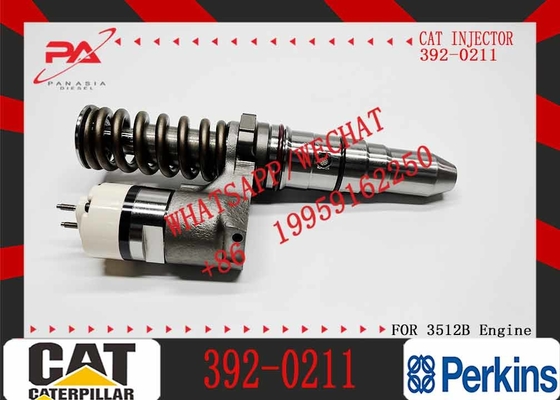 Engine Fuel Injector 3920211 Common rail fuel injector 392-0211 For CAT Excavator 3508 engine