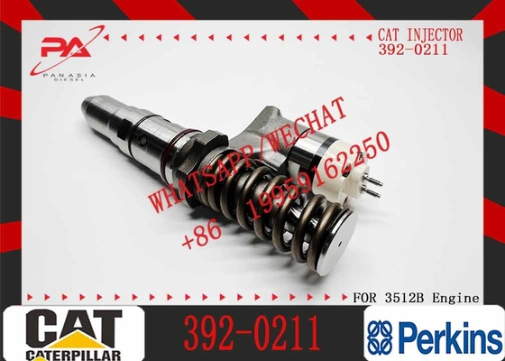 Engine Fuel Injector 3920211 Common rail fuel injector 392-0211 For CAT Excavator 3508 engine