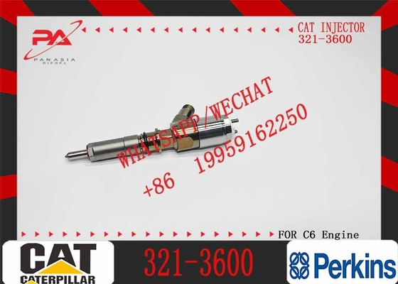 Excavator Parts CAT C6.4 C6.6 Engine Fuel Injectors 321-3600