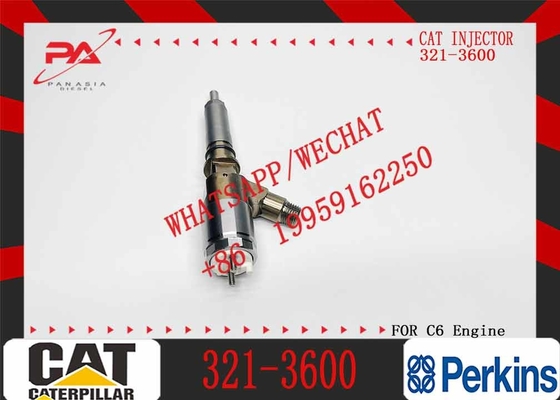 Excavator Parts CAT C6.4 C6.6 Engine Fuel Injectors 321-3600