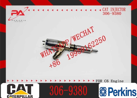 Excavator spare parts 10R-7672 306-9380 engine C6.6 E320D Fuel Injector 10R7672 3069380 For Caterpillar