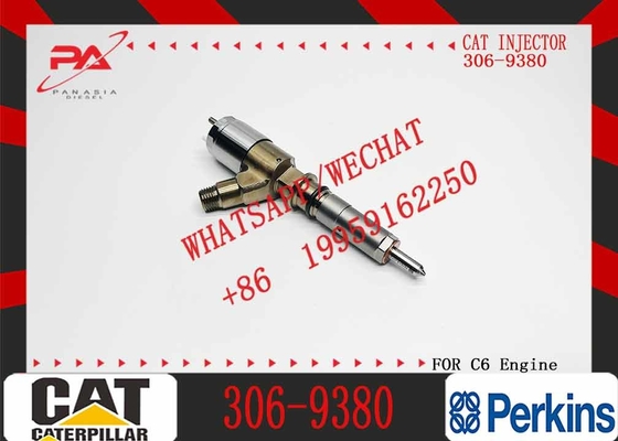 Excavator spare parts 10R-7672 306-9380 engine C6.6 E320D Fuel Injector 10R7672 3069380 For Caterpillar