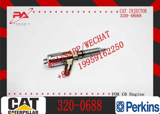 Engine parts fuel injector 320-0688 diesel injector 320-0688 common rail excavator fuel injector