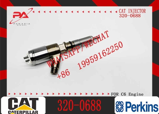 Engine parts fuel injector 320-0688 diesel injector 320-0688 common rail excavator fuel injector